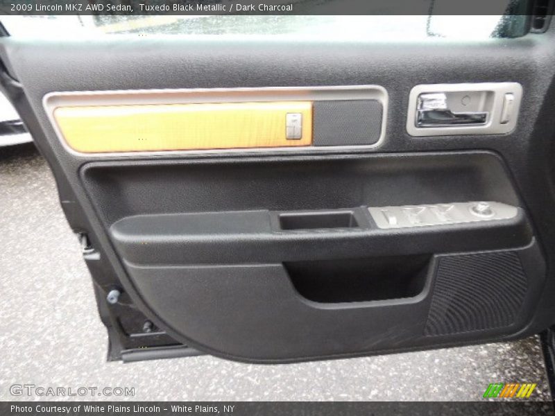 Tuxedo Black Metallic / Dark Charcoal 2009 Lincoln MKZ AWD Sedan