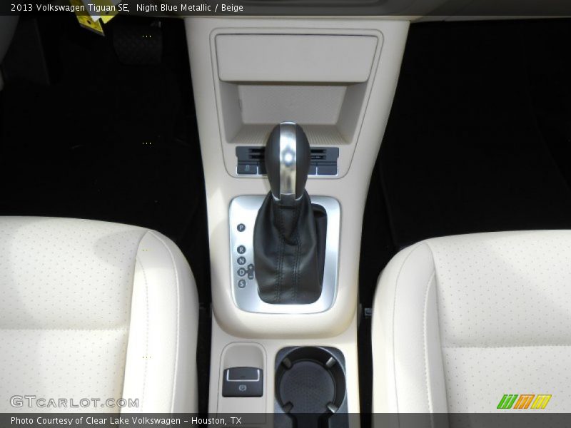 Night Blue Metallic / Beige 2013 Volkswagen Tiguan SE