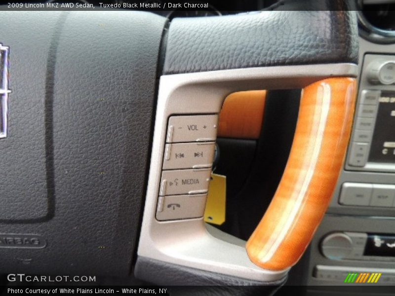 Tuxedo Black Metallic / Dark Charcoal 2009 Lincoln MKZ AWD Sedan