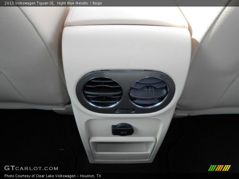 Night Blue Metallic / Beige 2013 Volkswagen Tiguan SE