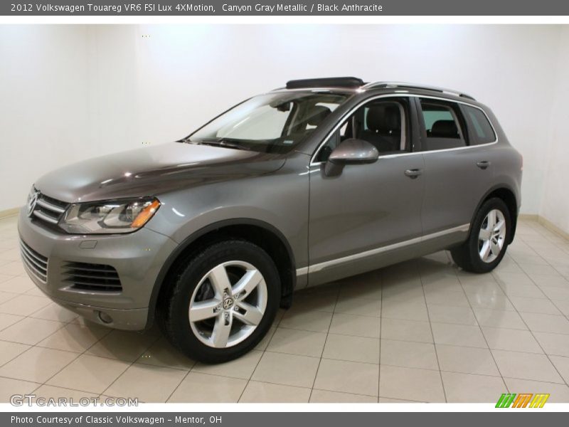 Canyon Gray Metallic / Black Anthracite 2012 Volkswagen Touareg VR6 FSI Lux 4XMotion