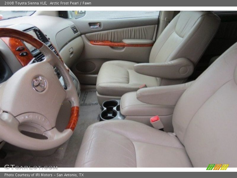 Arctic Frost Pearl / Fawn 2008 Toyota Sienna XLE