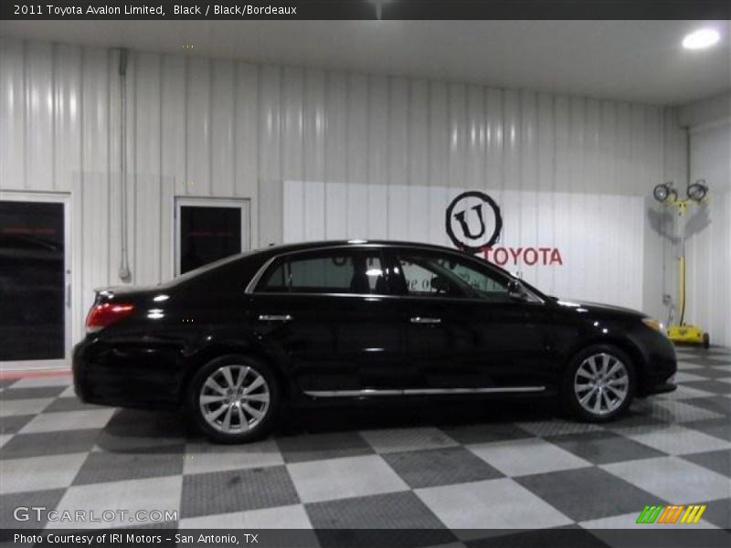 Black / Black/Bordeaux 2011 Toyota Avalon Limited