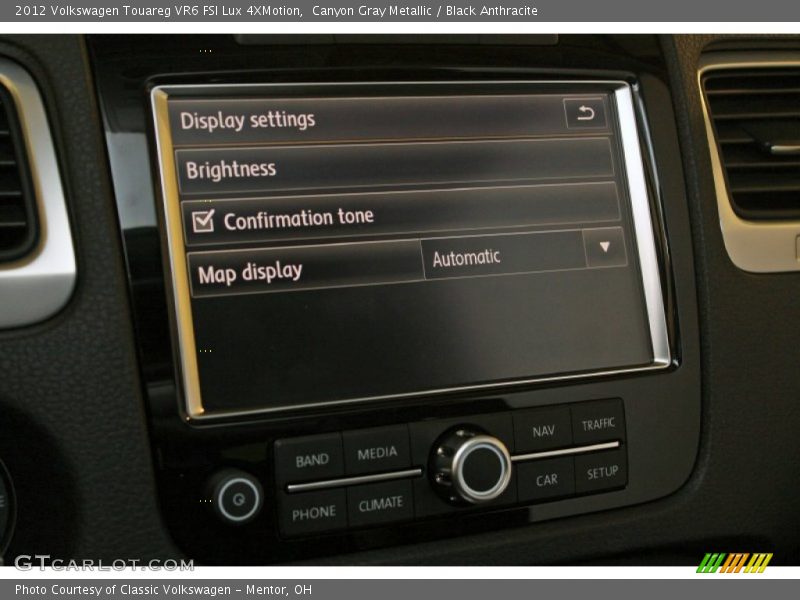 Canyon Gray Metallic / Black Anthracite 2012 Volkswagen Touareg VR6 FSI Lux 4XMotion