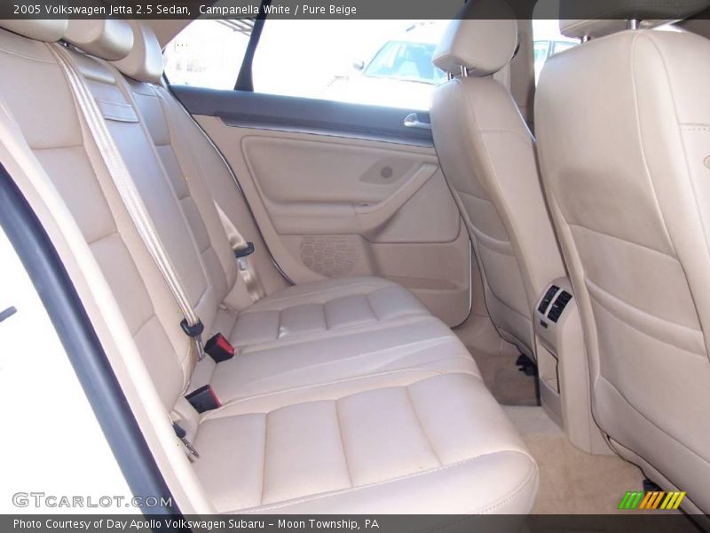 Campanella White / Pure Beige 2005 Volkswagen Jetta 2.5 Sedan