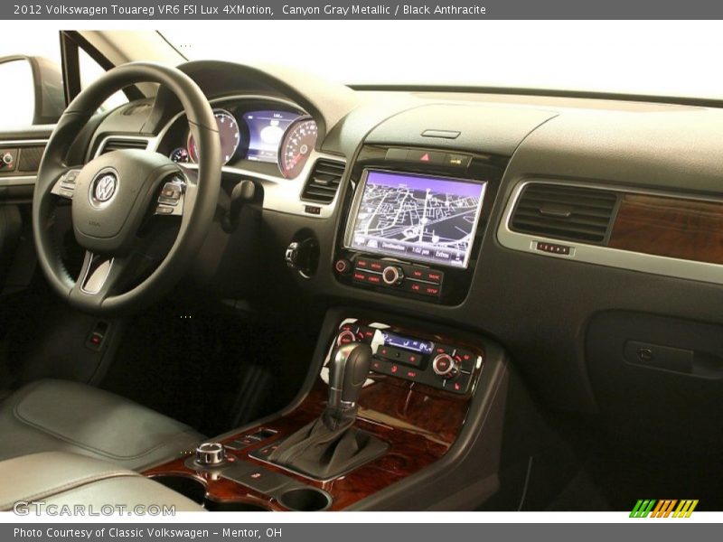 Canyon Gray Metallic / Black Anthracite 2012 Volkswagen Touareg VR6 FSI Lux 4XMotion
