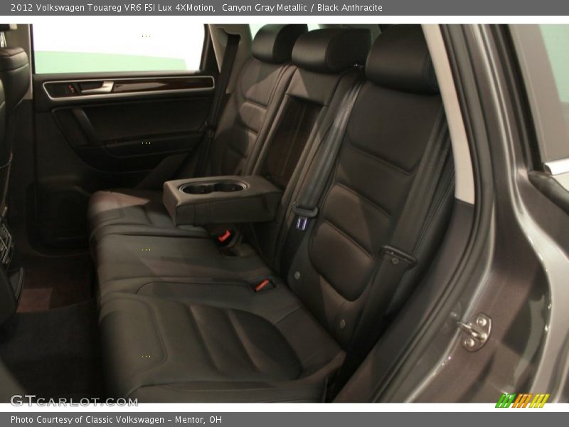 Canyon Gray Metallic / Black Anthracite 2012 Volkswagen Touareg VR6 FSI Lux 4XMotion