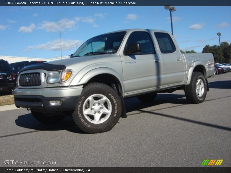 Lunar Mist Metallic / Charcoal 2004 Toyota Tacoma V6 TRD Double Cab 4x4