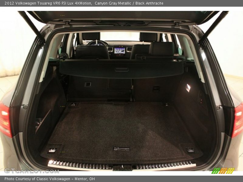 Canyon Gray Metallic / Black Anthracite 2012 Volkswagen Touareg VR6 FSI Lux 4XMotion