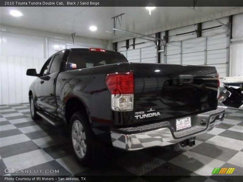 Black / Sand Beige 2010 Toyota Tundra Double Cab