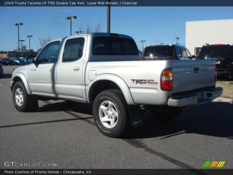 Lunar Mist Metallic / Charcoal 2004 Toyota Tacoma V6 TRD Double Cab 4x4