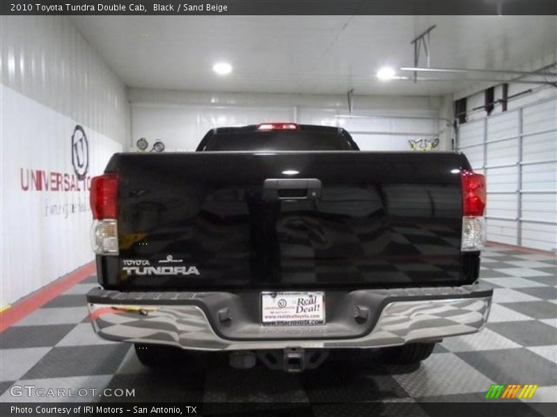 Black / Sand Beige 2010 Toyota Tundra Double Cab