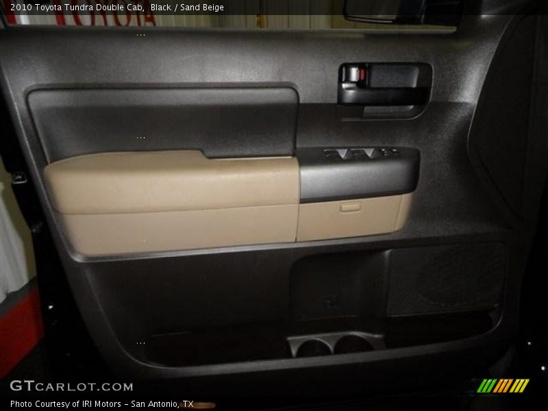 Black / Sand Beige 2010 Toyota Tundra Double Cab