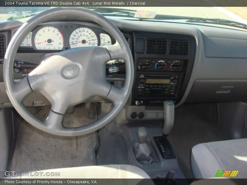 Lunar Mist Metallic / Charcoal 2004 Toyota Tacoma V6 TRD Double Cab 4x4