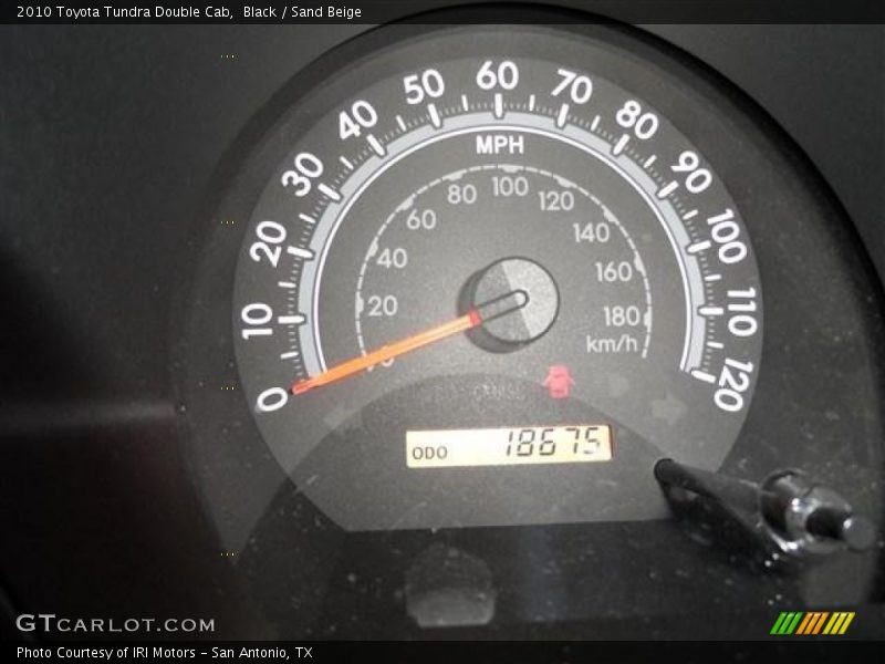 Black / Sand Beige 2010 Toyota Tundra Double Cab