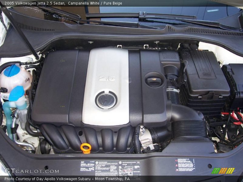 Campanella White / Pure Beige 2005 Volkswagen Jetta 2.5 Sedan