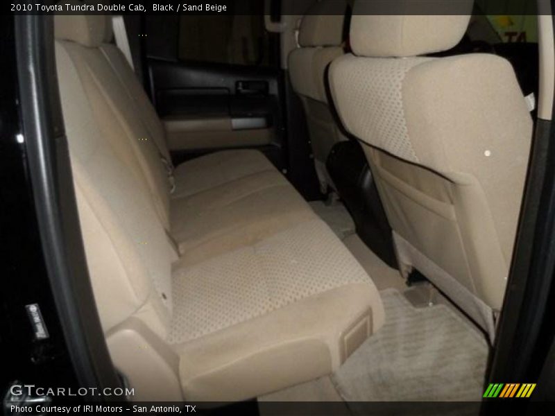 Black / Sand Beige 2010 Toyota Tundra Double Cab