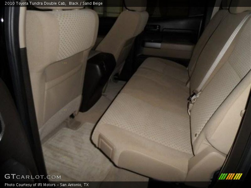 Black / Sand Beige 2010 Toyota Tundra Double Cab