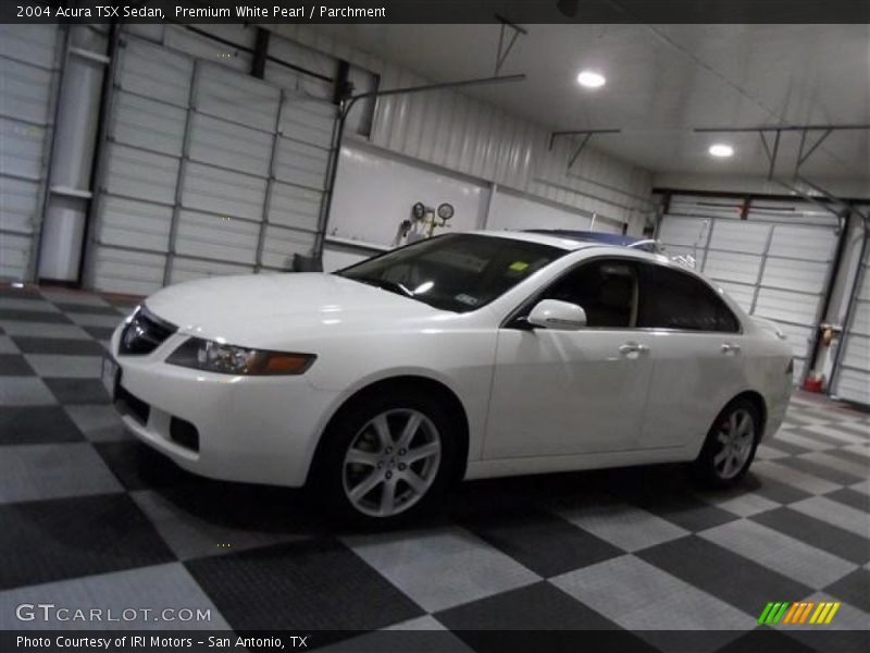 Premium White Pearl / Parchment 2004 Acura TSX Sedan