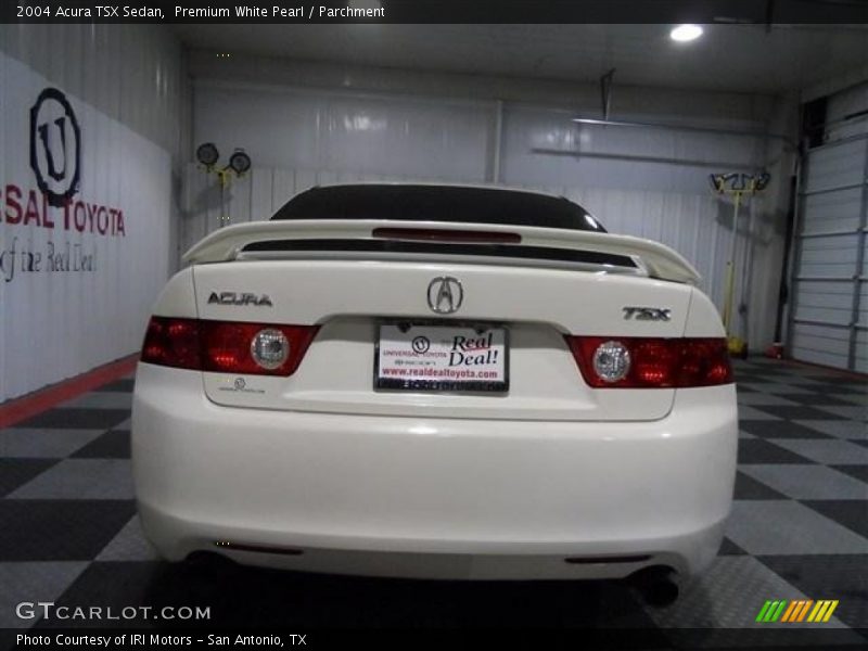 Premium White Pearl / Parchment 2004 Acura TSX Sedan