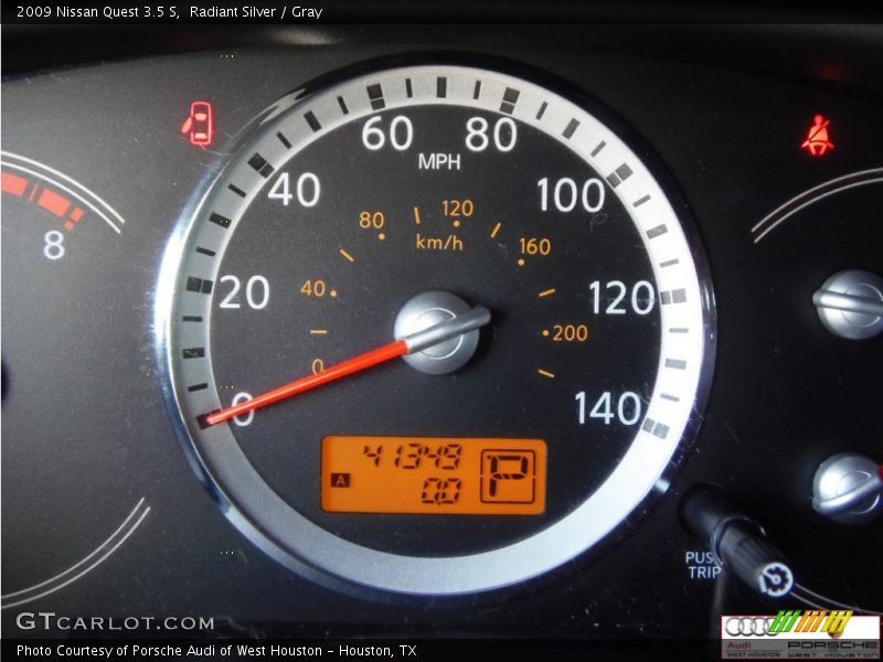 Radiant Silver / Gray 2009 Nissan Quest 3.5 S
