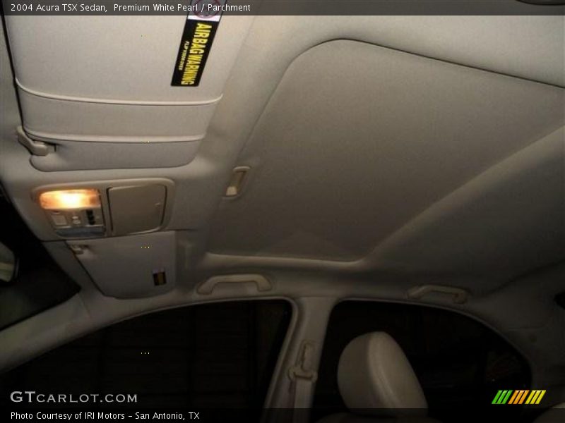 Premium White Pearl / Parchment 2004 Acura TSX Sedan