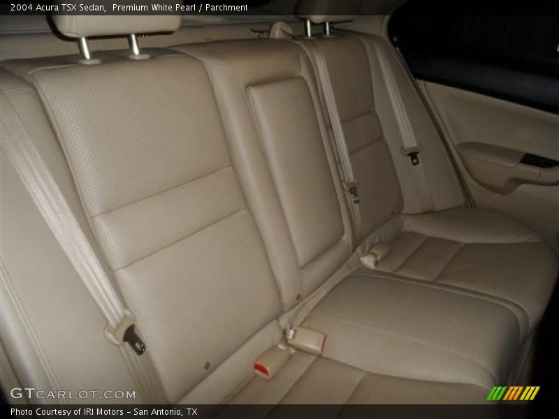 Premium White Pearl / Parchment 2004 Acura TSX Sedan
