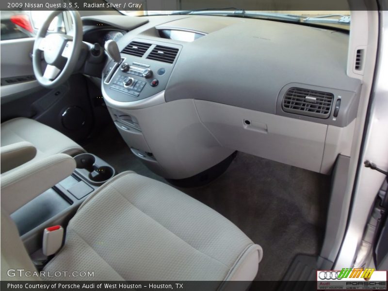 Radiant Silver / Gray 2009 Nissan Quest 3.5 S