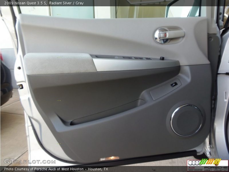 Radiant Silver / Gray 2009 Nissan Quest 3.5 S