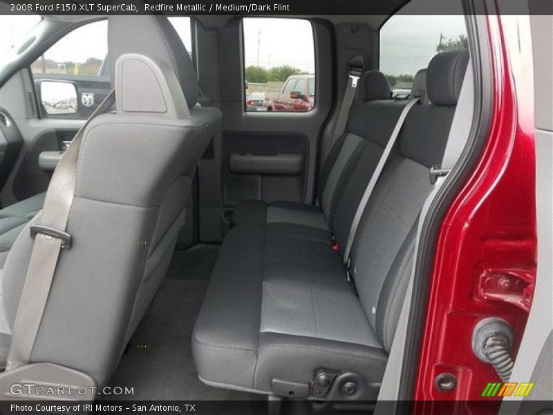 Rear Seat of 2008 F150 XLT SuperCab