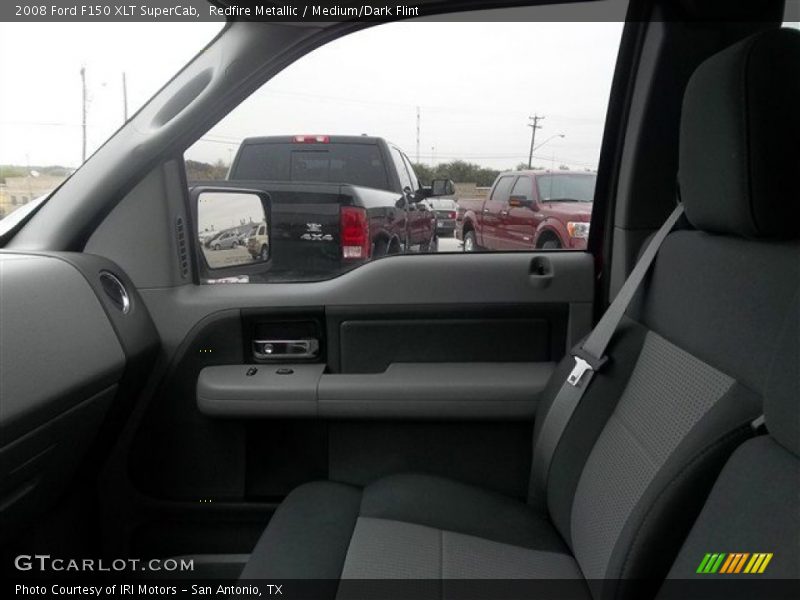 Redfire Metallic / Medium/Dark Flint 2008 Ford F150 XLT SuperCab