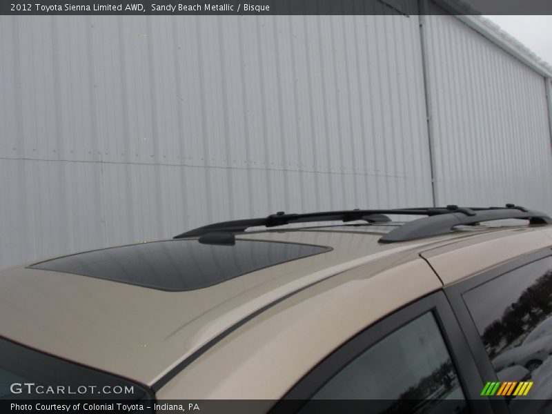 Sandy Beach Metallic / Bisque 2012 Toyota Sienna Limited AWD
