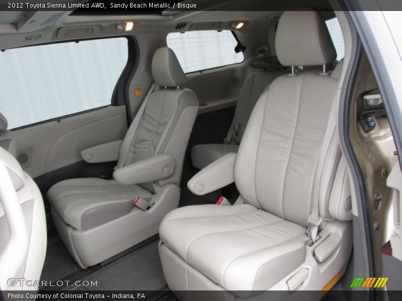 Sandy Beach Metallic / Bisque 2012 Toyota Sienna Limited AWD