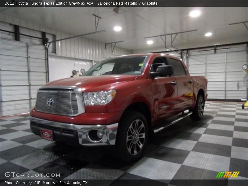 Barcelona Red Metallic / Graphite 2012 Toyota Tundra Texas Edition CrewMax 4x4