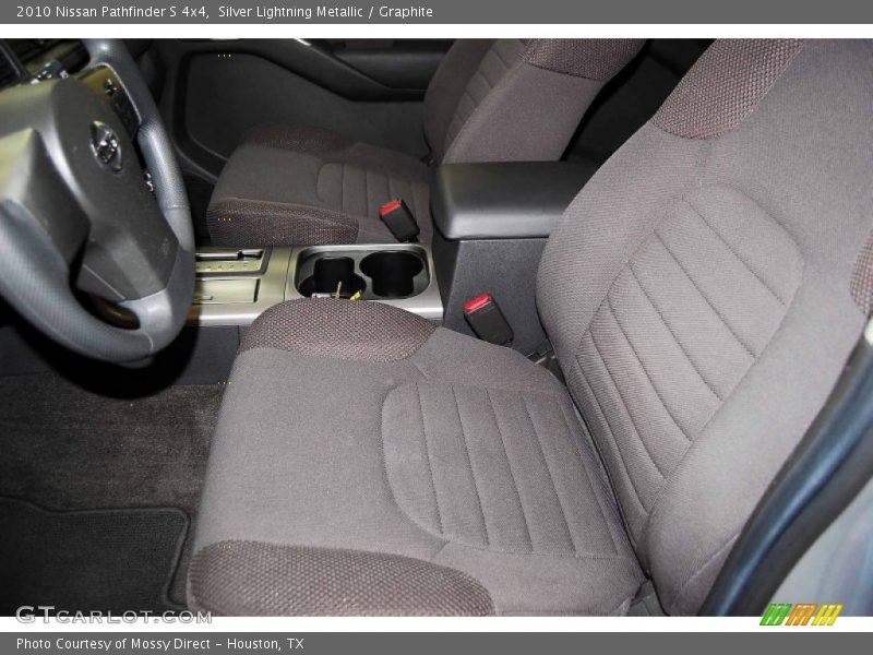 Silver Lightning Metallic / Graphite 2010 Nissan Pathfinder S 4x4