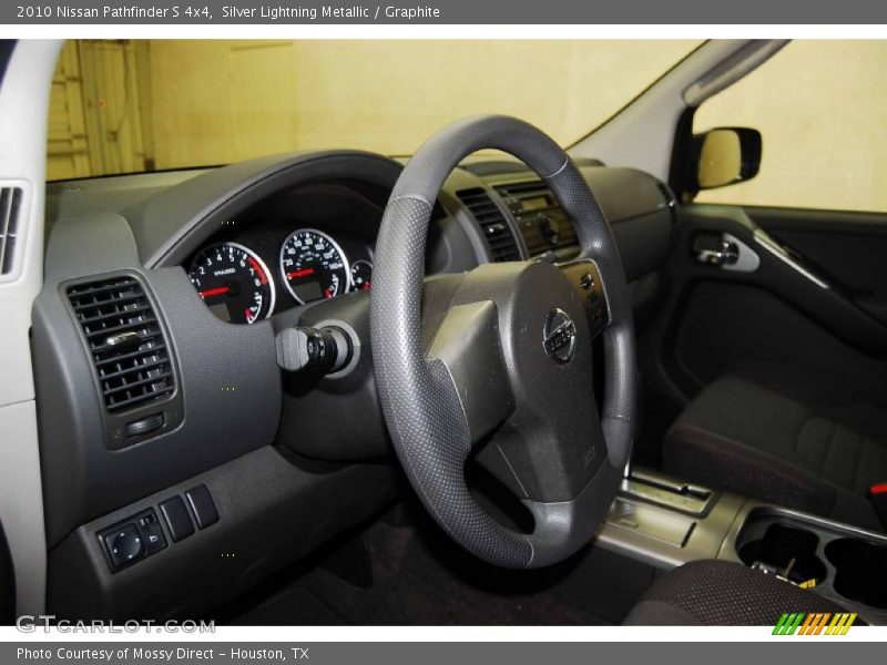 Silver Lightning Metallic / Graphite 2010 Nissan Pathfinder S 4x4