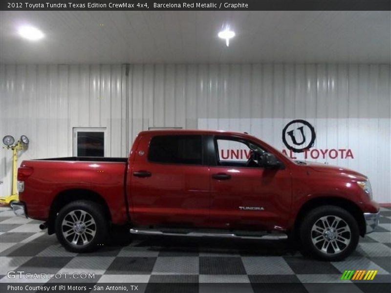Barcelona Red Metallic / Graphite 2012 Toyota Tundra Texas Edition CrewMax 4x4