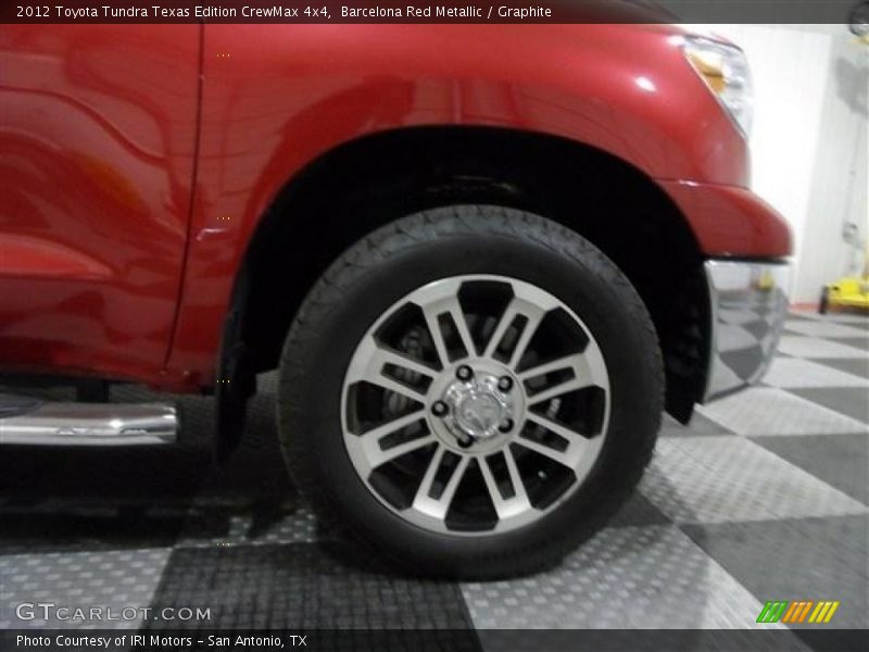 Barcelona Red Metallic / Graphite 2012 Toyota Tundra Texas Edition CrewMax 4x4
