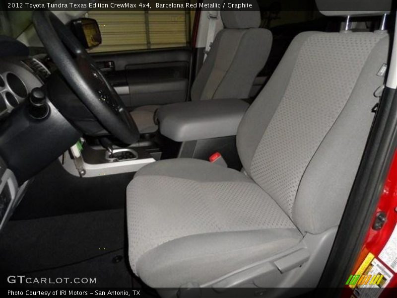 Barcelona Red Metallic / Graphite 2012 Toyota Tundra Texas Edition CrewMax 4x4