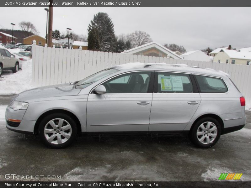 Reflex Silver Metallic / Classic Grey 2007 Volkswagen Passat 2.0T Wagon