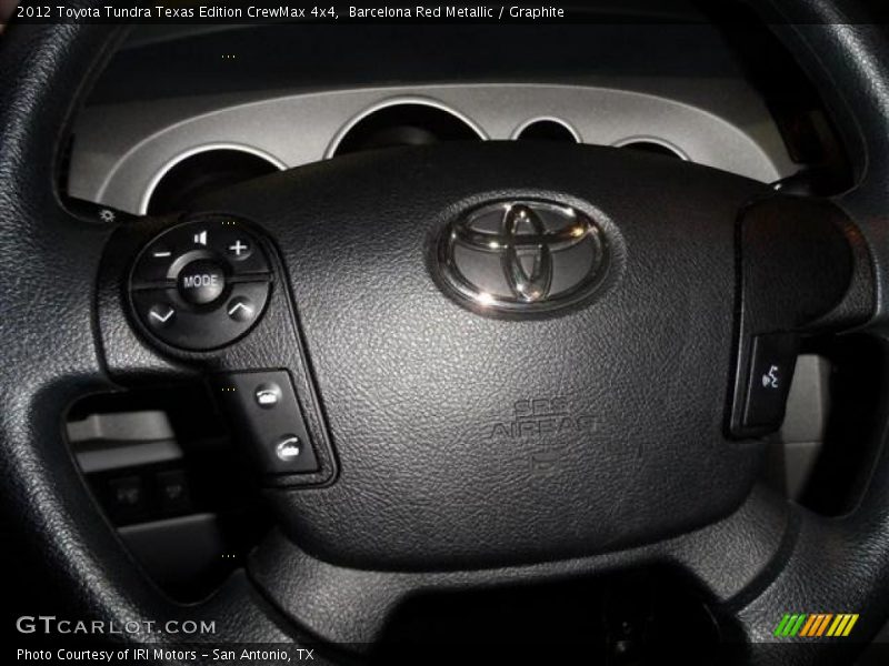 Barcelona Red Metallic / Graphite 2012 Toyota Tundra Texas Edition CrewMax 4x4
