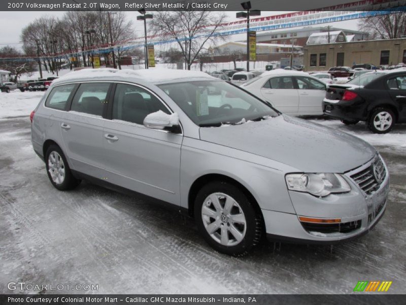 Reflex Silver Metallic / Classic Grey 2007 Volkswagen Passat 2.0T Wagon