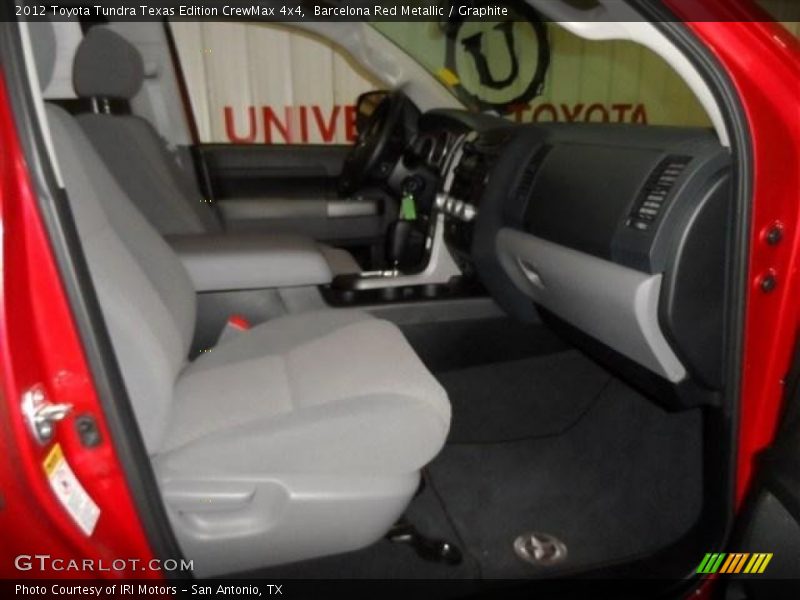Barcelona Red Metallic / Graphite 2012 Toyota Tundra Texas Edition CrewMax 4x4