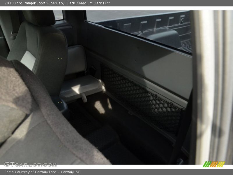 Black / Medium Dark Flint 2010 Ford Ranger Sport SuperCab