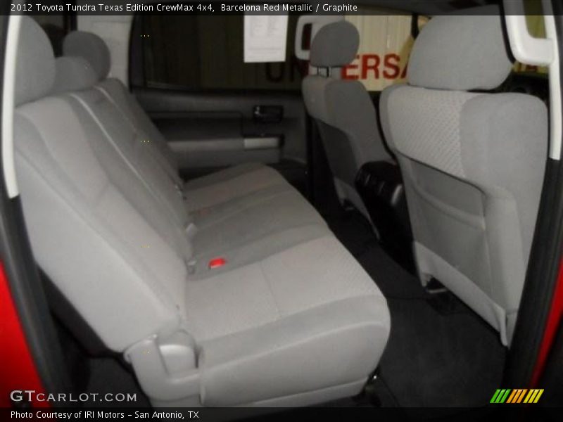 Barcelona Red Metallic / Graphite 2012 Toyota Tundra Texas Edition CrewMax 4x4
