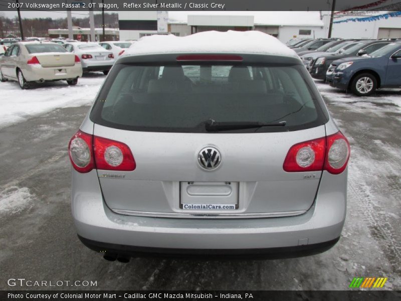 Reflex Silver Metallic / Classic Grey 2007 Volkswagen Passat 2.0T Wagon