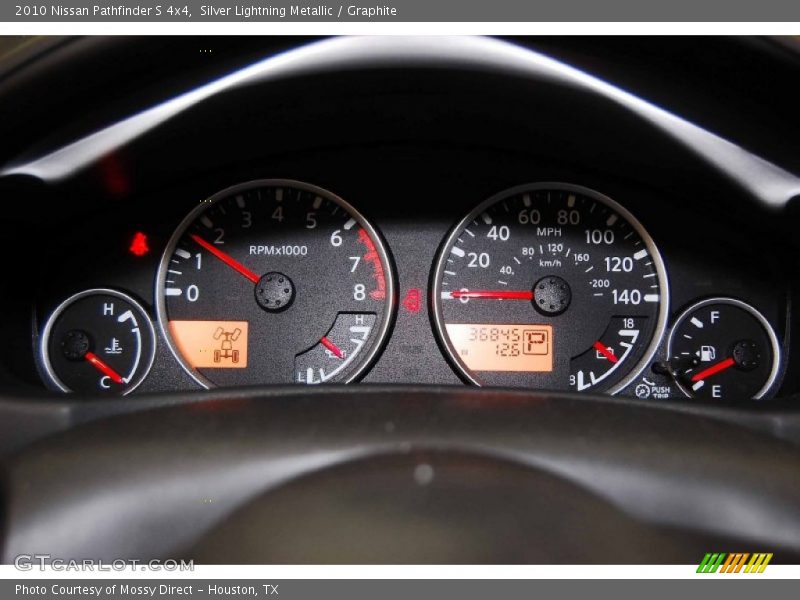 Silver Lightning Metallic / Graphite 2010 Nissan Pathfinder S 4x4