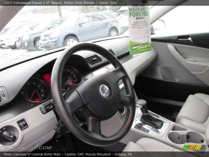 Reflex Silver Metallic / Classic Grey 2007 Volkswagen Passat 2.0T Wagon