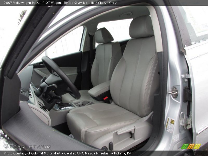 Reflex Silver Metallic / Classic Grey 2007 Volkswagen Passat 2.0T Wagon