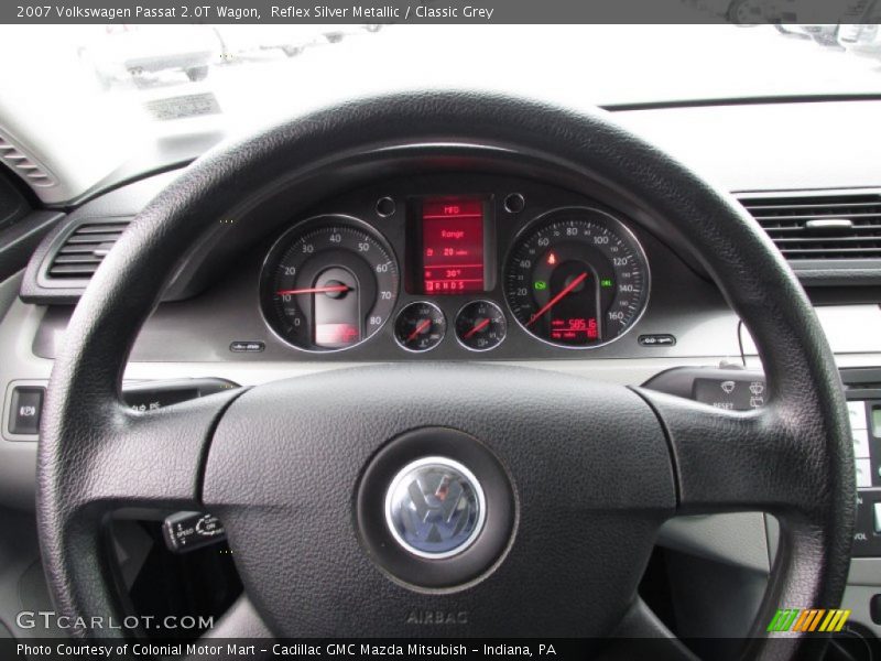 Reflex Silver Metallic / Classic Grey 2007 Volkswagen Passat 2.0T Wagon